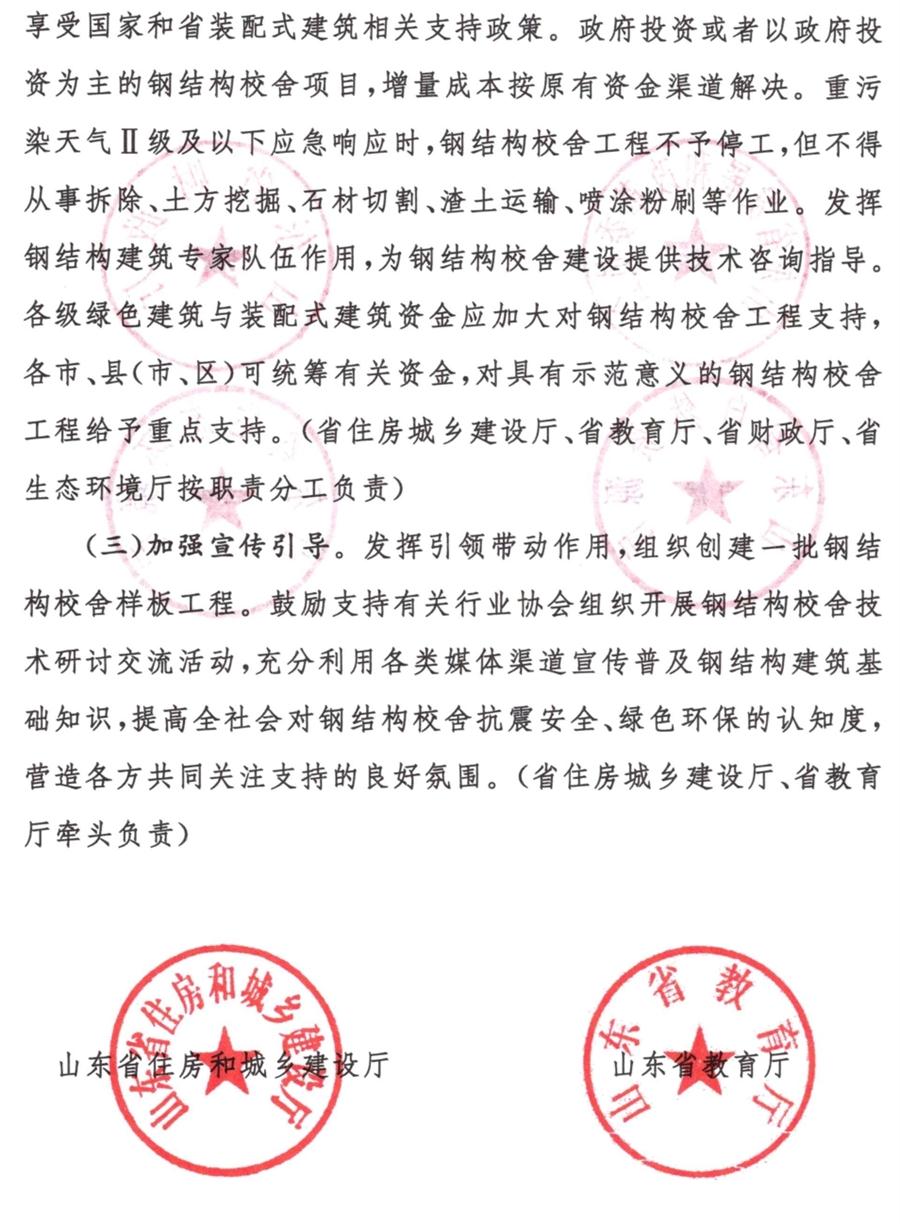 鋼結(jié)構(gòu)校舍建設(shè) 政策扶持知多少！(圖5)